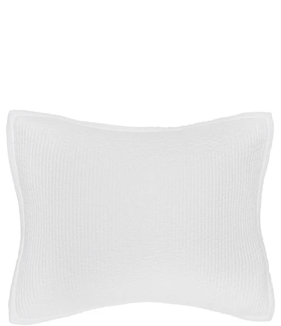 carol & frank Bennett White Stonewashed Distressed Pillow Sham