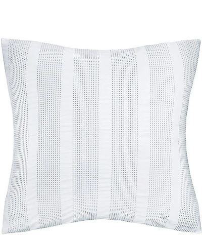 carol & frank Mason Sateen Dobby Weave Wide Stripes Euro Sham