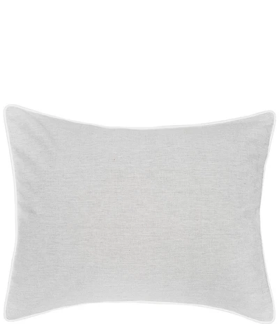 carol & frank Tate Yarn-Dyed Cotton Chambray Pillow Sham