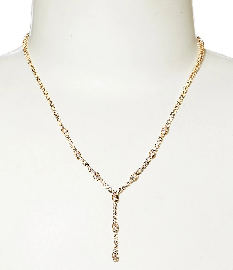 Cezanne Baby Stone Y Necklace