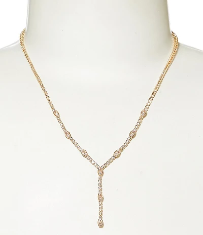 Cezanne Baby Stone Y Necklace