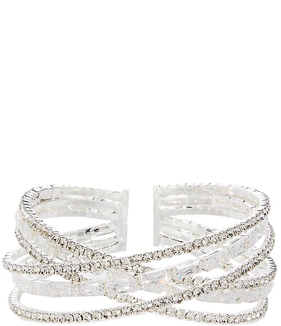 Cezanne Criss Cross Rows Cuff Bracelet