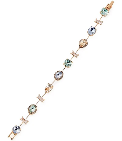 Cezanne Multi Stone Delicate Line Bracelet