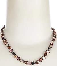 Cezanne Multi Stone Short Strand Collar Necklace
