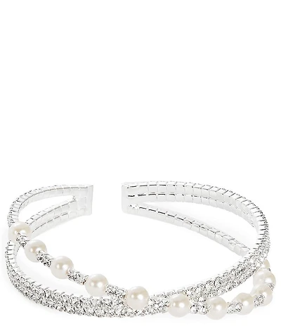 Cezanne Orbital Layered Cuff Bracelet
