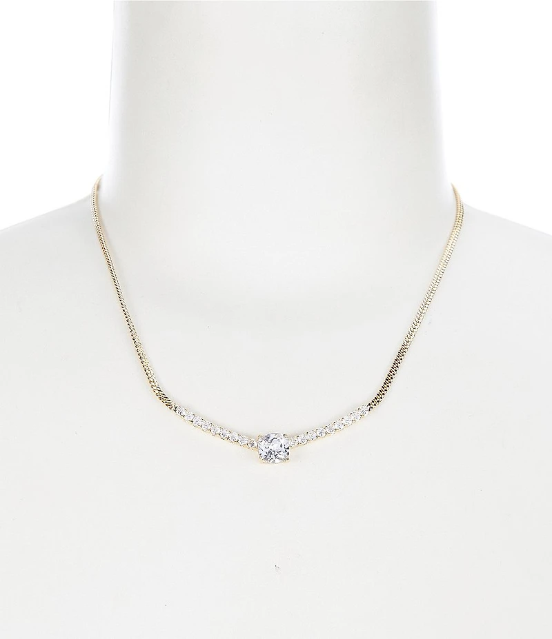 Cezanne Rhinestone Crystal CZ Collar Necklace