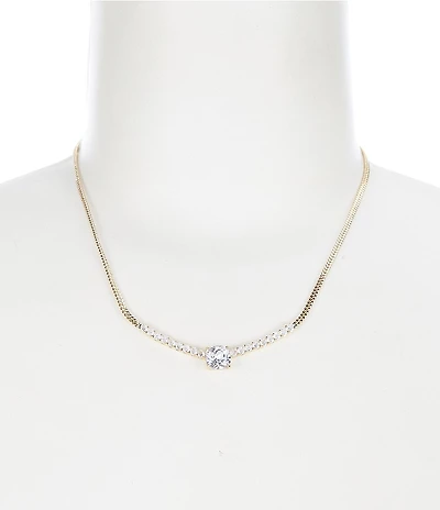 Cezanne Rhinestone Crystal CZ Collar Necklace