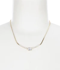 Cezanne Rhinestone Crystal CZ Collar Necklace