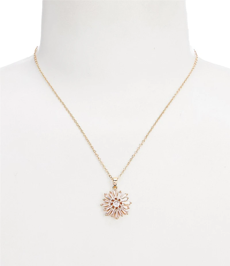 Cezanne Starburst Short Pendant Necklace
