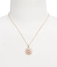 Cezanne Starburst Short Pendant Necklace
