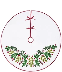 C&f Home Botanical Christmas Tree skirt