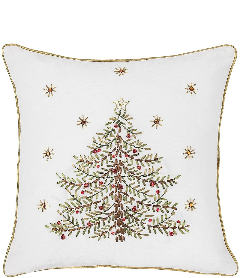 C&F Home Christmas Tree Pillow