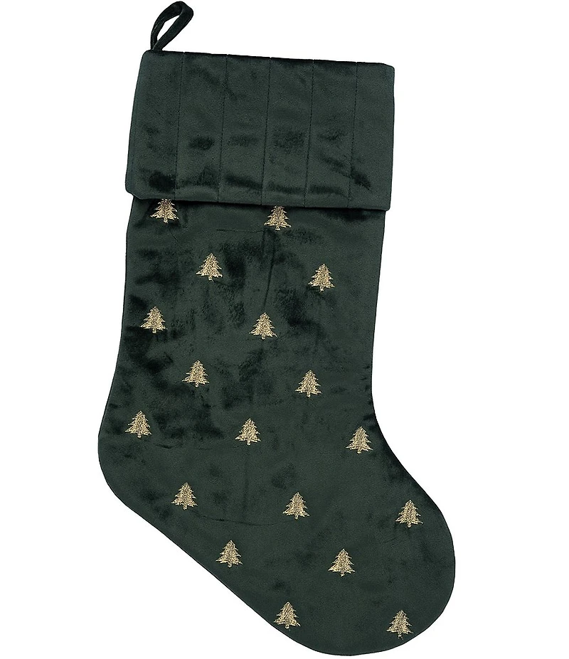 C&f Home Emerald Trees Stocking