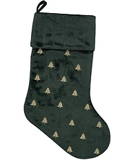 C&f Home Emerald Trees Stocking