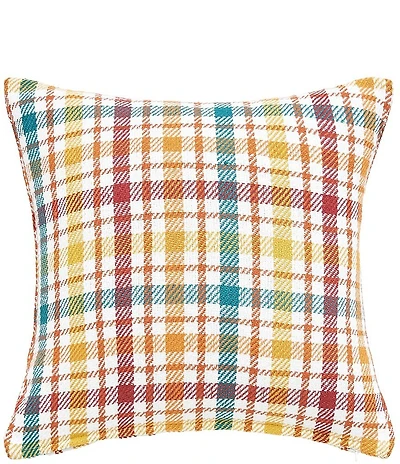 C&F Home Festive Fall Collection Radley Plaid Woven Throw Pillow
