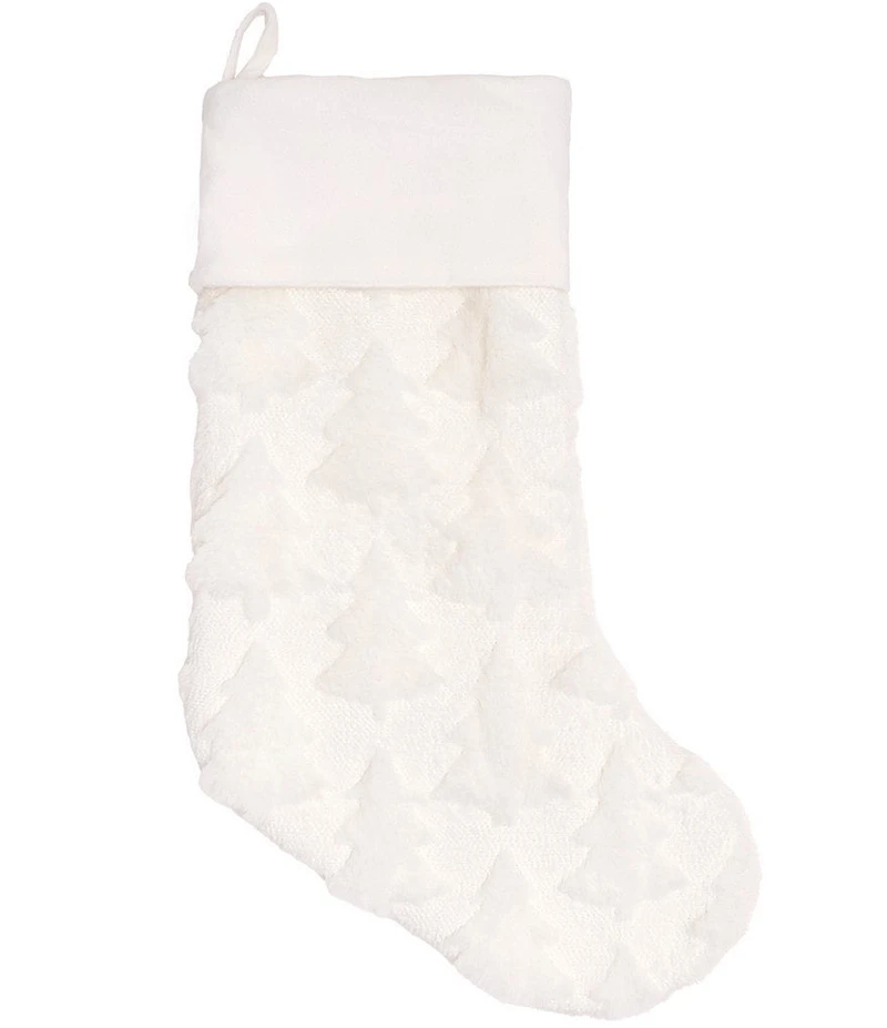 C&f Home Frosted Tree Stocking