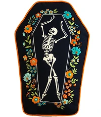 C&F Home Halloween Collection Coffin Dance Shaped Pillow