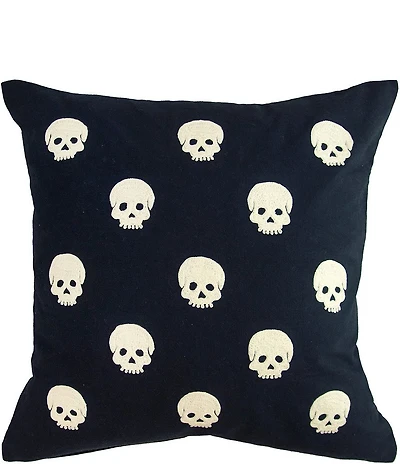 C&F Home Halloween Collection Spooky Skulls Throw Pillow