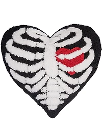 C&F Home Halloween Heart Rib Hooked Pillow