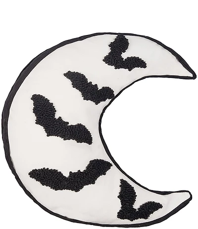 C&F Home Halloween Moon Bats Pillow