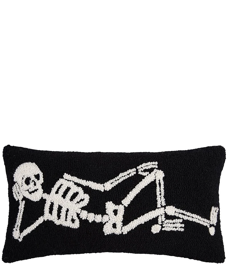 C&F Home Halloween Relaxed Skeleton Hooked Pillow