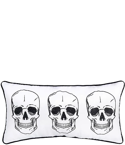 C&F Home Halloween Skully Pillow