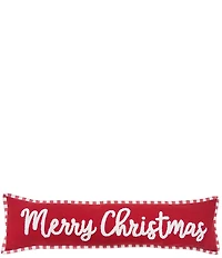 C&F Home Holiday Collection Merry Christmas Lumbar Pillow