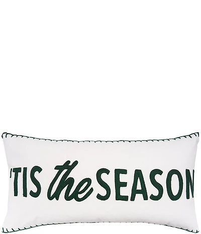 C&F Home Holiday Collection Tis The Season Throw Pillow