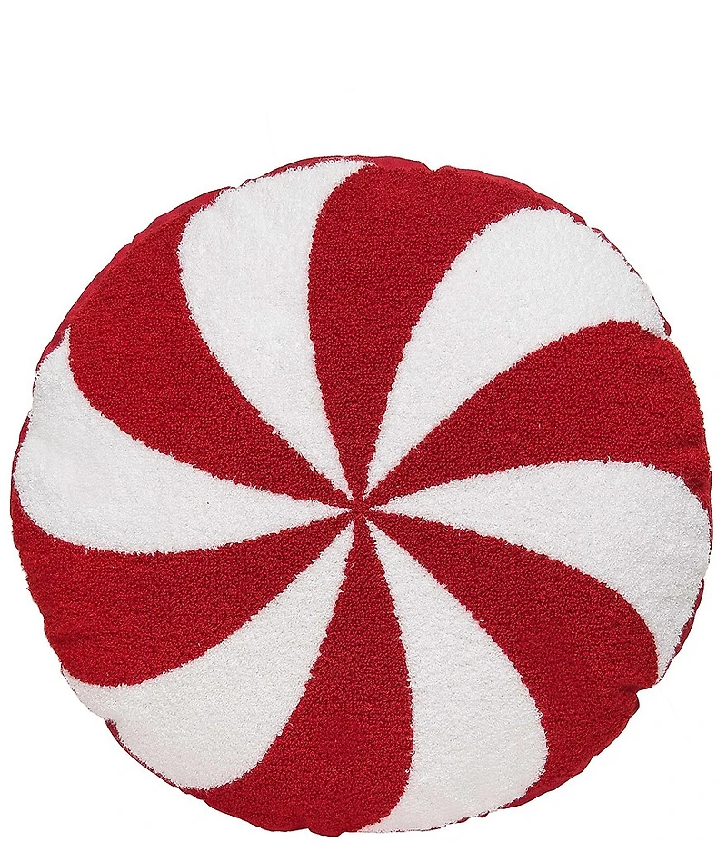 C&F Home Peppermint Shaped Pillow