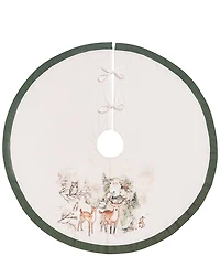 C&f Home Woodland Santa Tree Skirt