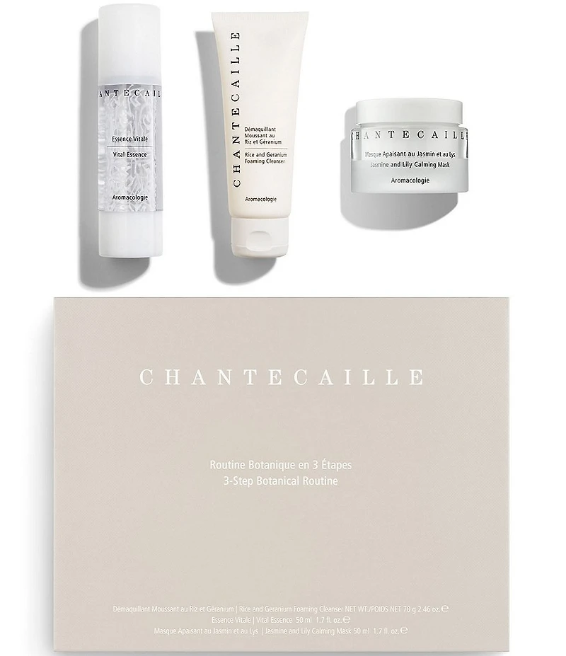 Chantecaille 3-Step Botanical Routine Skincare Set