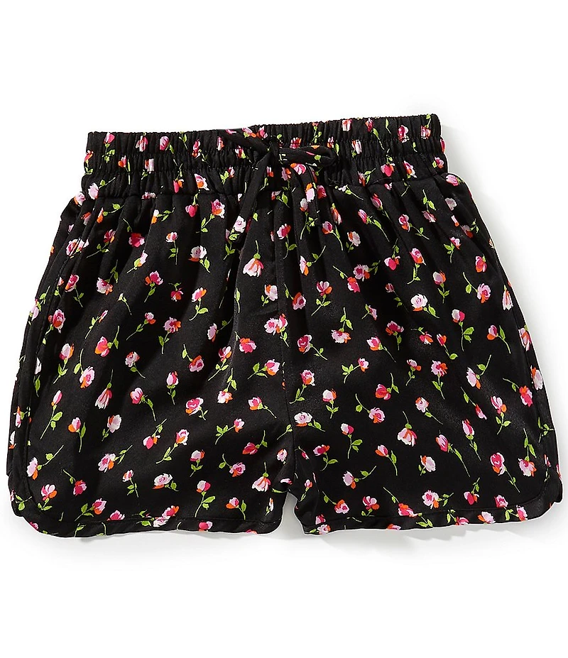 Chelsea & Violet Big Girls Ditsy Floral Print Shorts
