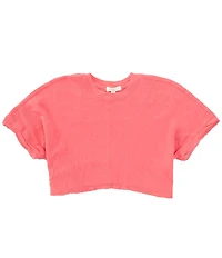 Chelsea & Violet Big Girls Short Sleeve Knit Dolman T-Shirt