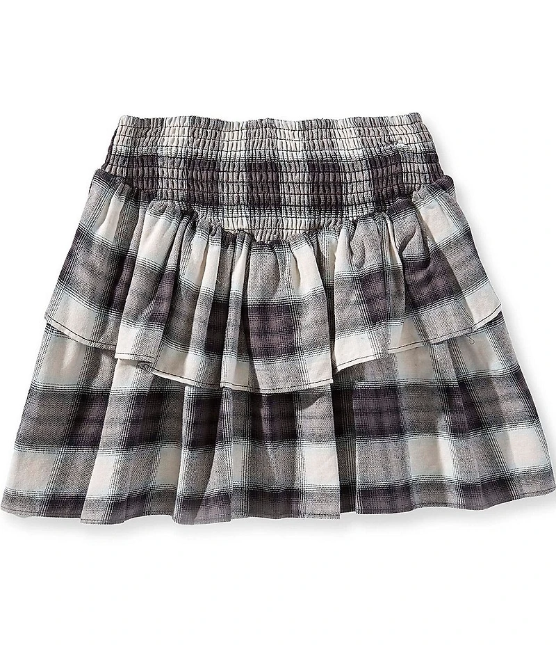 Chelsea & Violet Big Girls Plaid Ruffle Skirt