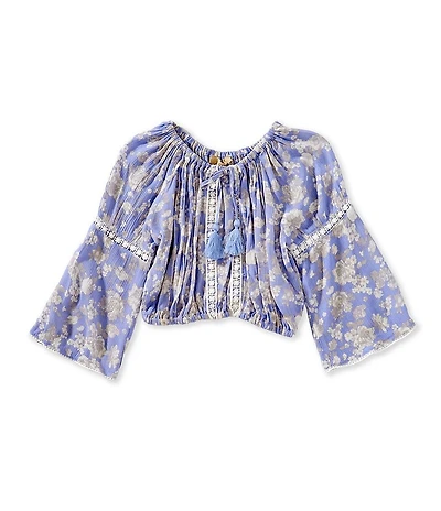 Chelsea & Violet Little Girls Daisy Long Sleeve Top