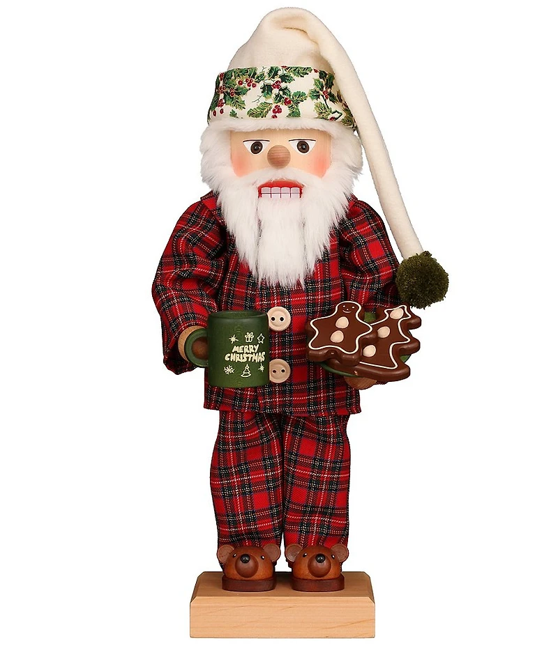Christian Ulbricht 18.3-Inch Pajama Jonny Santa Premium Nutcracker