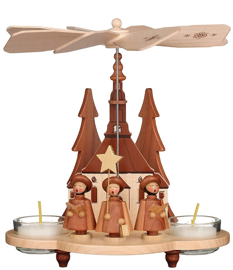 Christian Ulbricht Natural Carolers Christmas Pyramid