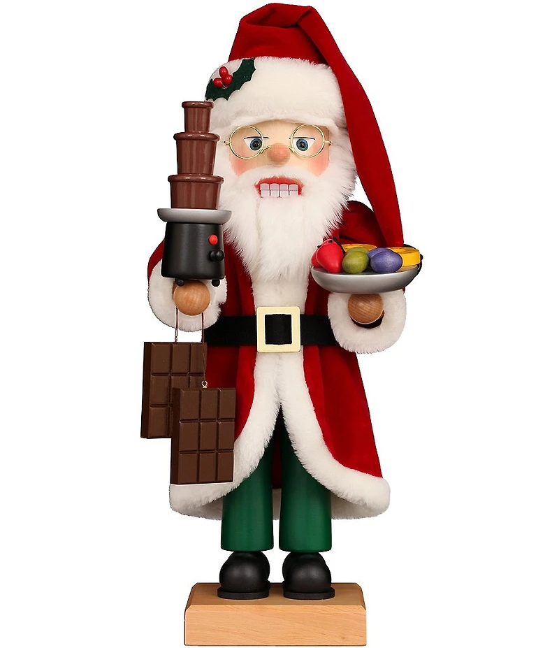 Christian Ulbricht Santa with Chocolate Fountain Premium Nutcracker