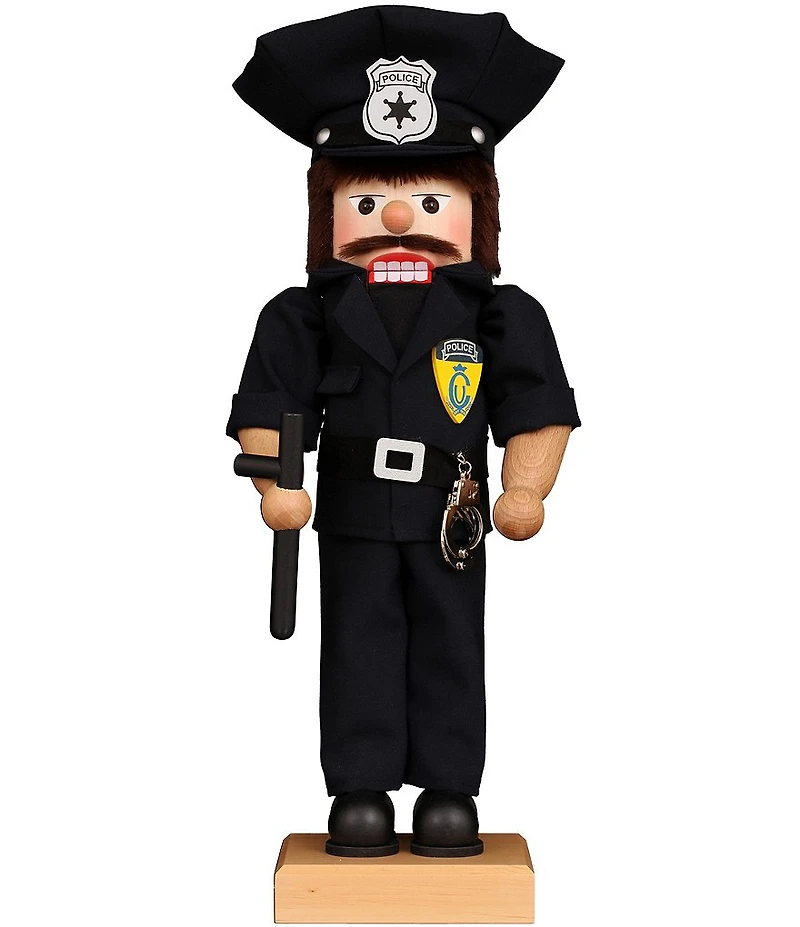 Christian Ulbricht USA Policeman Premium Nutcracker