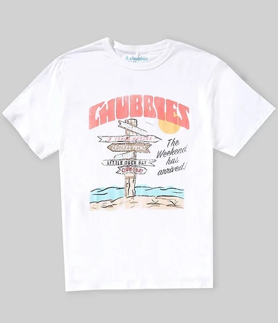 Chubbies Fork In The Road Short Sleeve T-Shirt