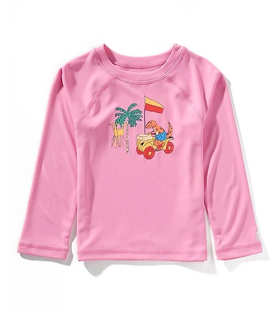 Chubbies Little Boys Dino Racers Rashguard T-Shirt