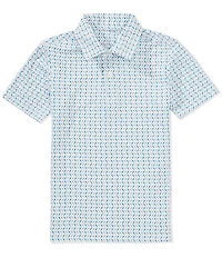Class Club Big Boys Parrot Print Polo Shirt