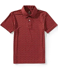 Class Club Big Boys Toss Football Polo Shirt