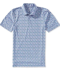 Class Club Big Boys Floral Print Polo