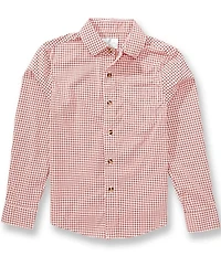 Class Club Big Boys Long Sleeve Check Sport Shirt