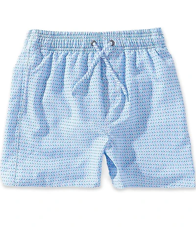 Class Club Big Boys Parrot Print Swim Trunks