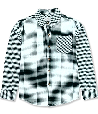 Class Club Big Boys Plaid Long-Sleeve Sportshirt