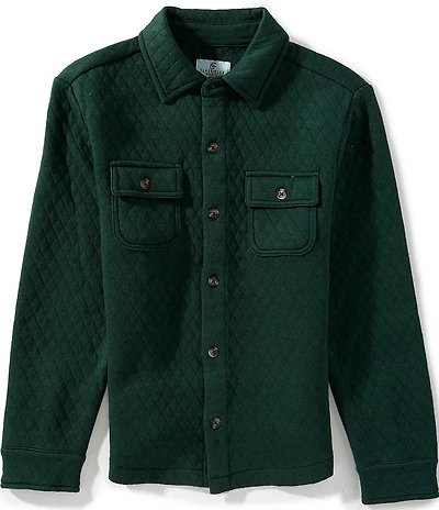 Class Club Big Boys Quilted Knit Shacket