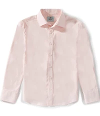 Class Club Big Boys Solid Synthetic Dress Shirt