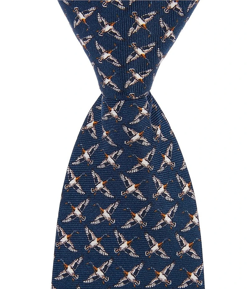 Class Club Boys 14#double; Duck Print Zipper Tie